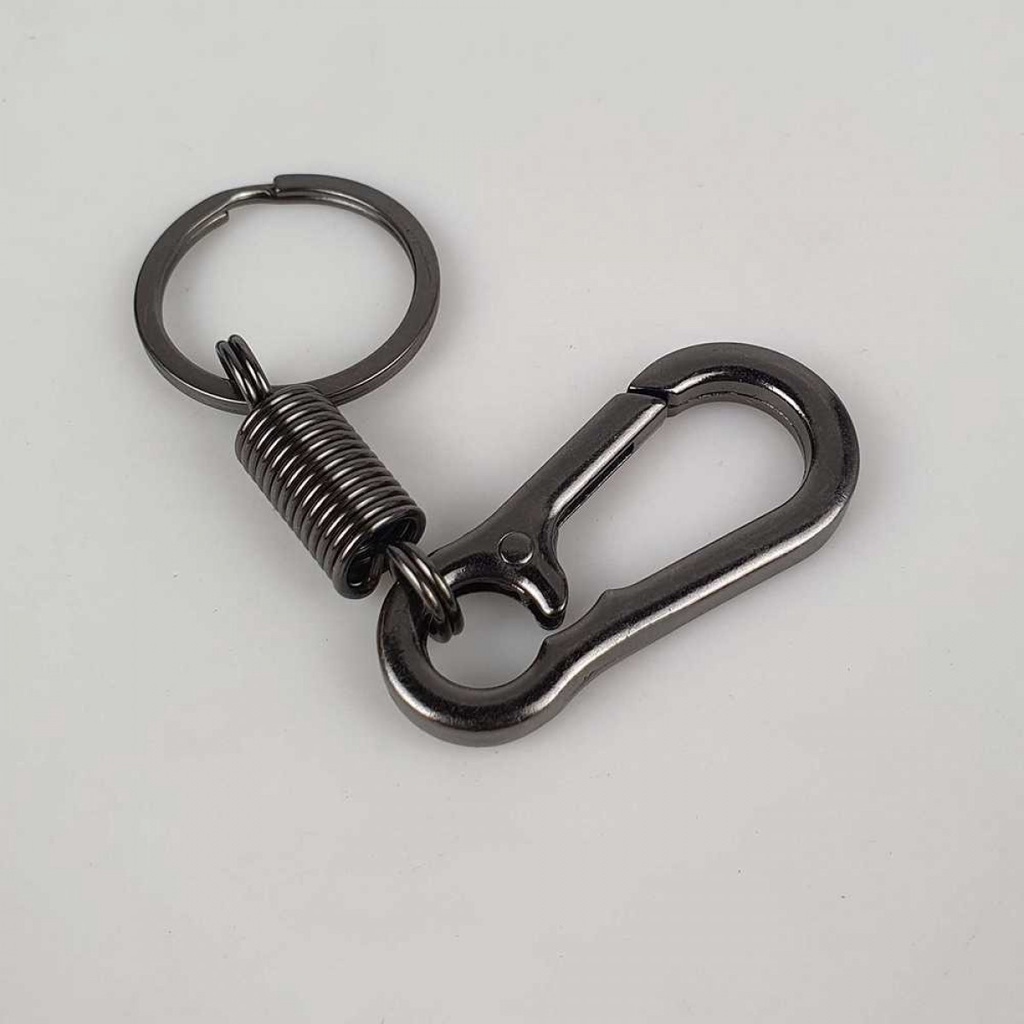 Ourpgone Karabiner Gantungan Serbaguna dengan Per Stainless Steel