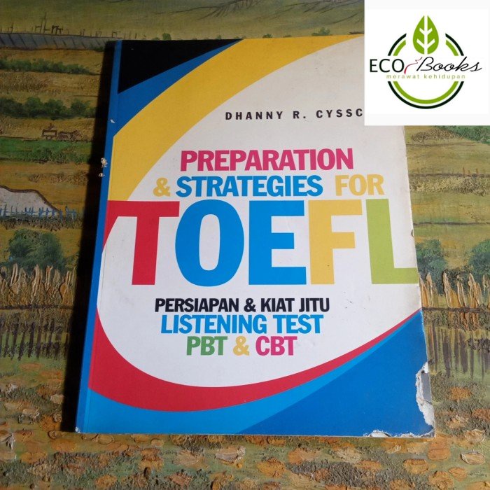 Ecobooks - preparation and strategies for toefl listening test