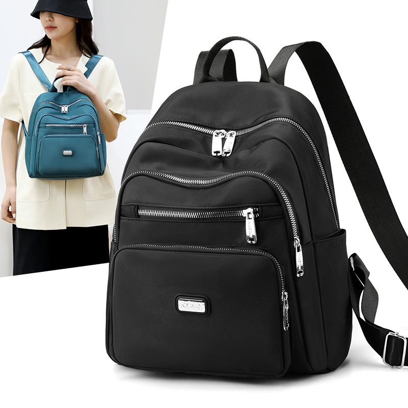 SHOEGALLERY LV0319 Tas Ransel Wanita Polos Import Chibao Korean Style