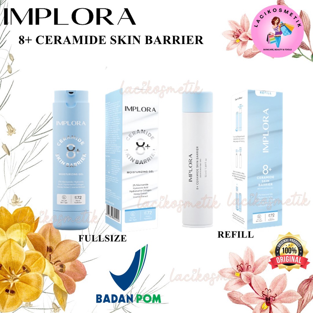 ✨LACIKOSME✨ IMPLORA 8+ CERAMIDE SKIN BARRIER - MOISTURIZING GEL FOR ALL SKIN TYPE