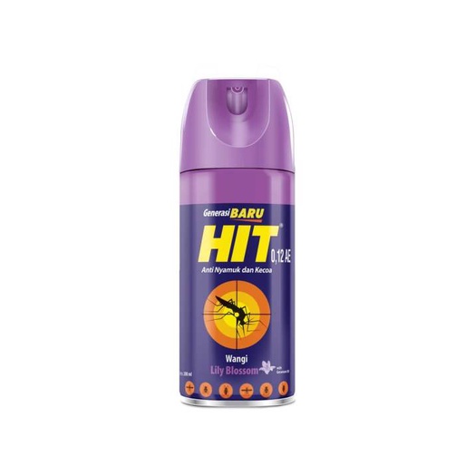 Hit Aerosol Spray 200Ml Obat Nyamuk Semprot Dan Serangga