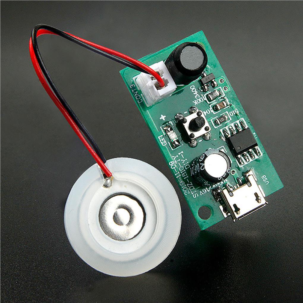 Dc 5V Ultrasonic Atomisasi Maker Mist Atomizer DIY Humidifier Dengan Papan PCB