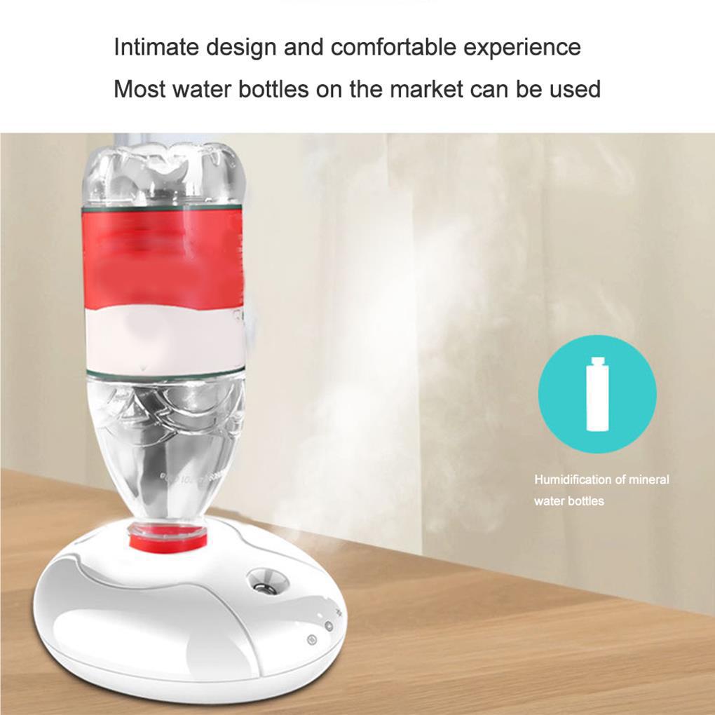 Humidifier Udara Ultrasonik Mini Portabel Desktop USB Humidifier Pelembab Botol Air Mineral Rumah Tangga