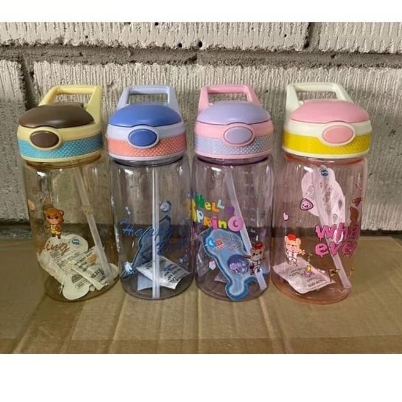 BOTOL BABY FLY 480ML BOTOL MINUM ANAK KARAKTER LUCU SEDOTAN READY