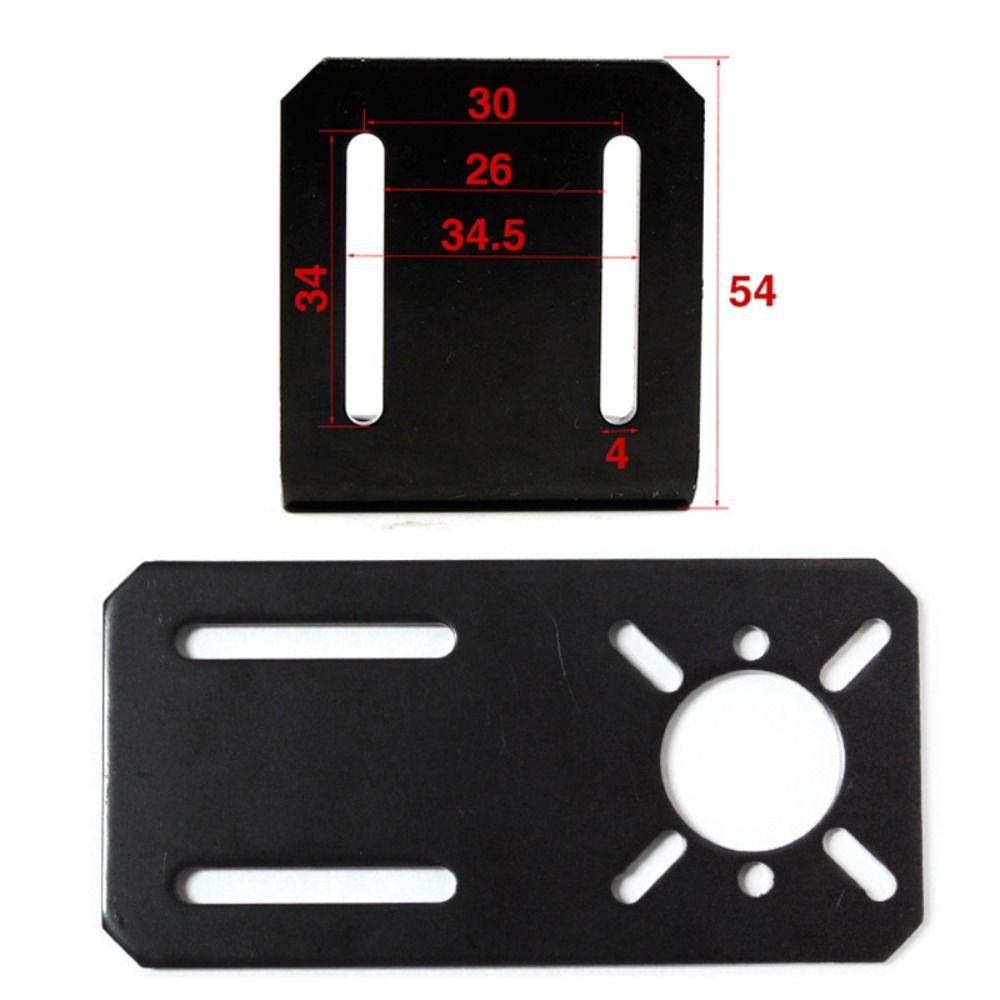 POPULAR 775bagian Motor Hitam Untuk Bracket Mounting Fixing Motor Stepper 750 /755 /775 /795 /895 28/35 /42 Stepper