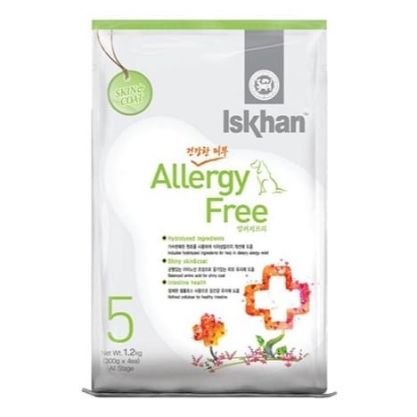 PROMO Iskhan No. 5 Allergy Free 6 KG Dog Food Makanan Anjing Alergi Premium