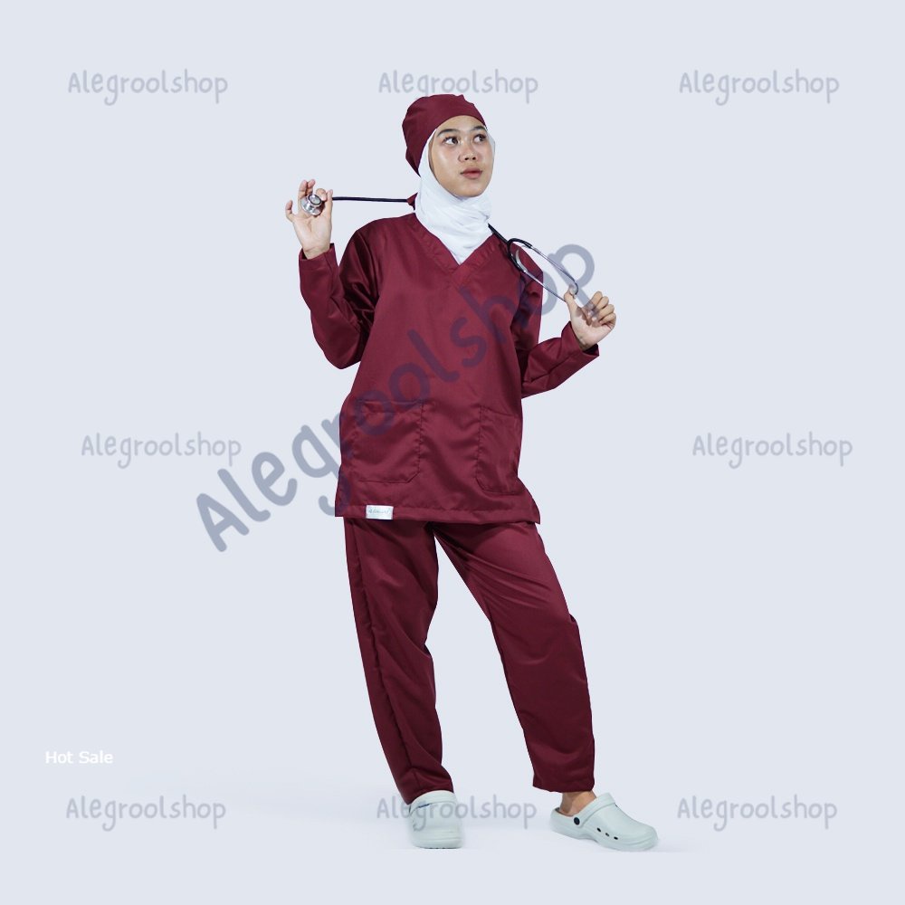 Doctor Scrub's Set Baju OK Lengan Panjang 'Cito Series'