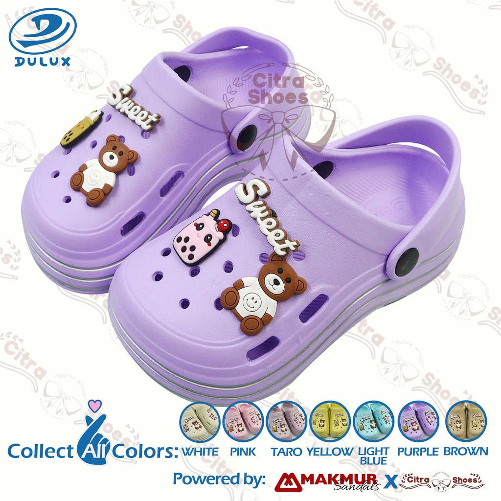 Citra Shoes Kids Sandal FUJI Anak Perempuan Uk 30-35 / Sandal Slop anak / Sandal Anak Perempuan / Sa