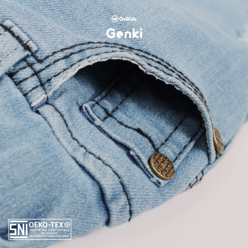 OVIKIDS GENKI / CELANA PANJANG ANAK JEANS