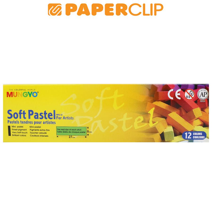 

SOFT PASTEL FOR ARTIST MUNGYO 12C MPS12