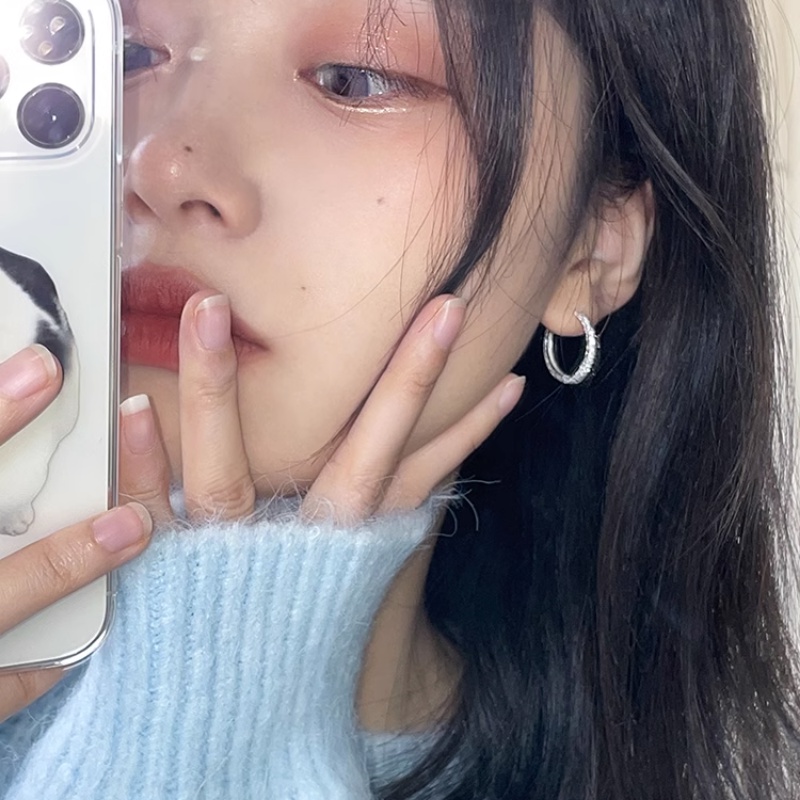 Erkape erkaplower alfinlegant s925 alfinilver alfinhining alfinoop alfinarrings untuk umakuot alfinirls alfininimalist alfinimple alfinircle alfinound alfinarring alfinewelry stapelccessories
