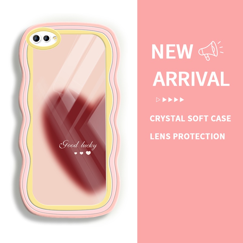 JBIMA Transparan Silicon Case Lucky Love SoftCase For Realme C2 C11 C2s C12 C15  C20 C20A C11 2021 C