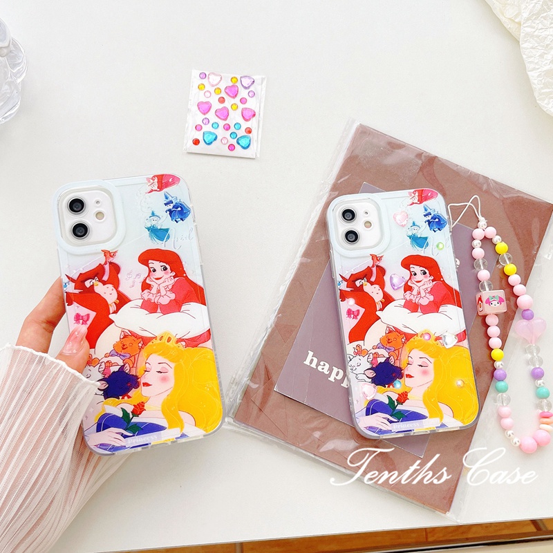 IPHONE Kompatibel Untuk Iphone14 13 12 11 Pro Max X XR Xs Max8 7 6 6s Plus Se2020Angel Eye Princesses Phone Case Dengan Lanyard