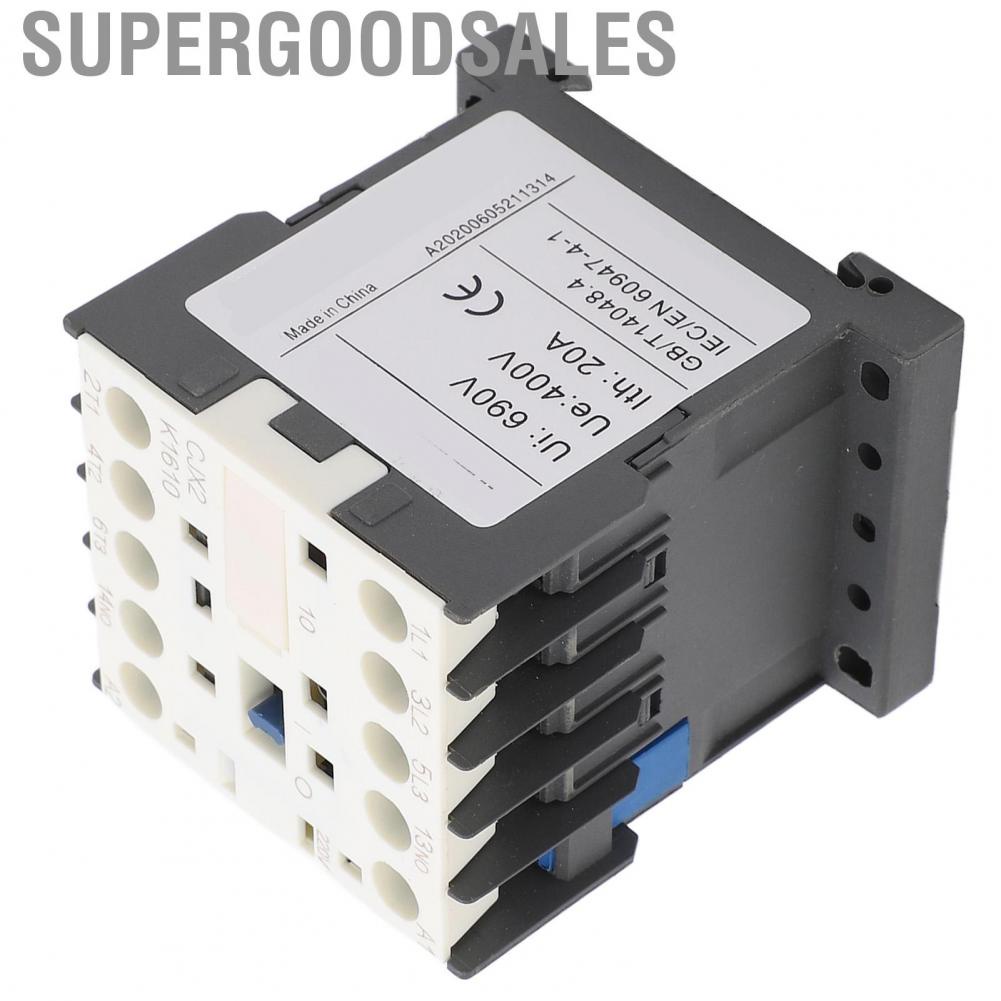 Supergoodsales Contactor Switch  Electrical Good Bearing  Low Power Consumption Silver Contact for Home