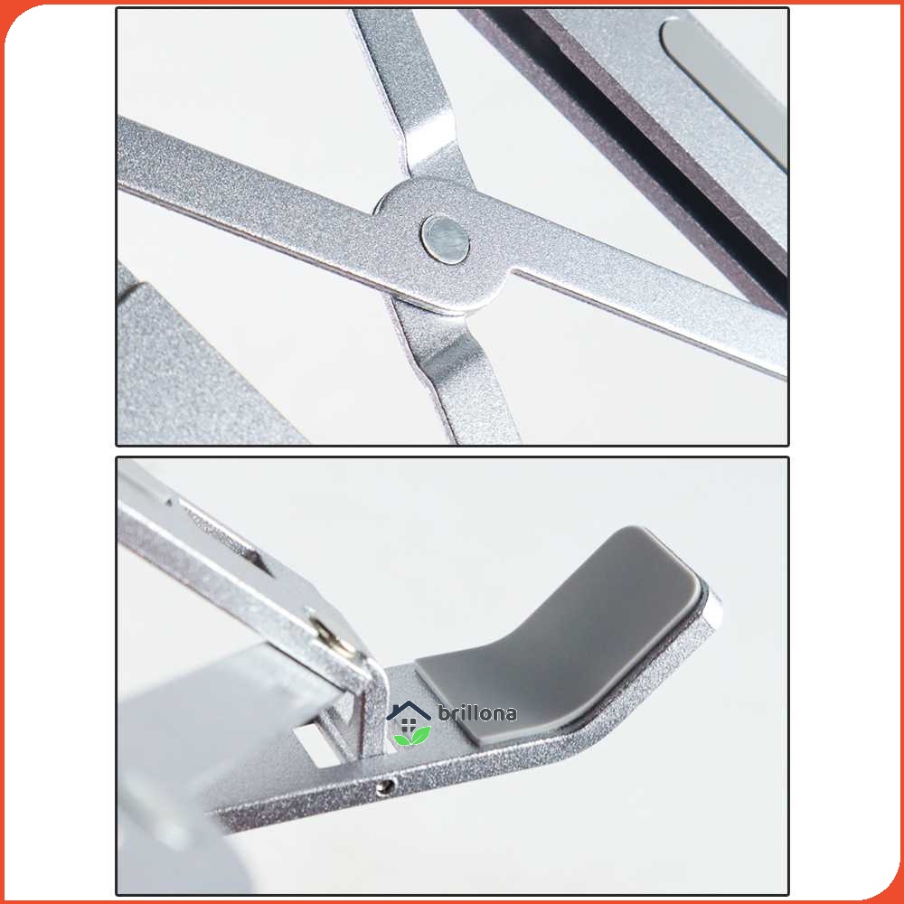 MC Laptop Stand Riser Foldable Adjustable Aluminium - N3