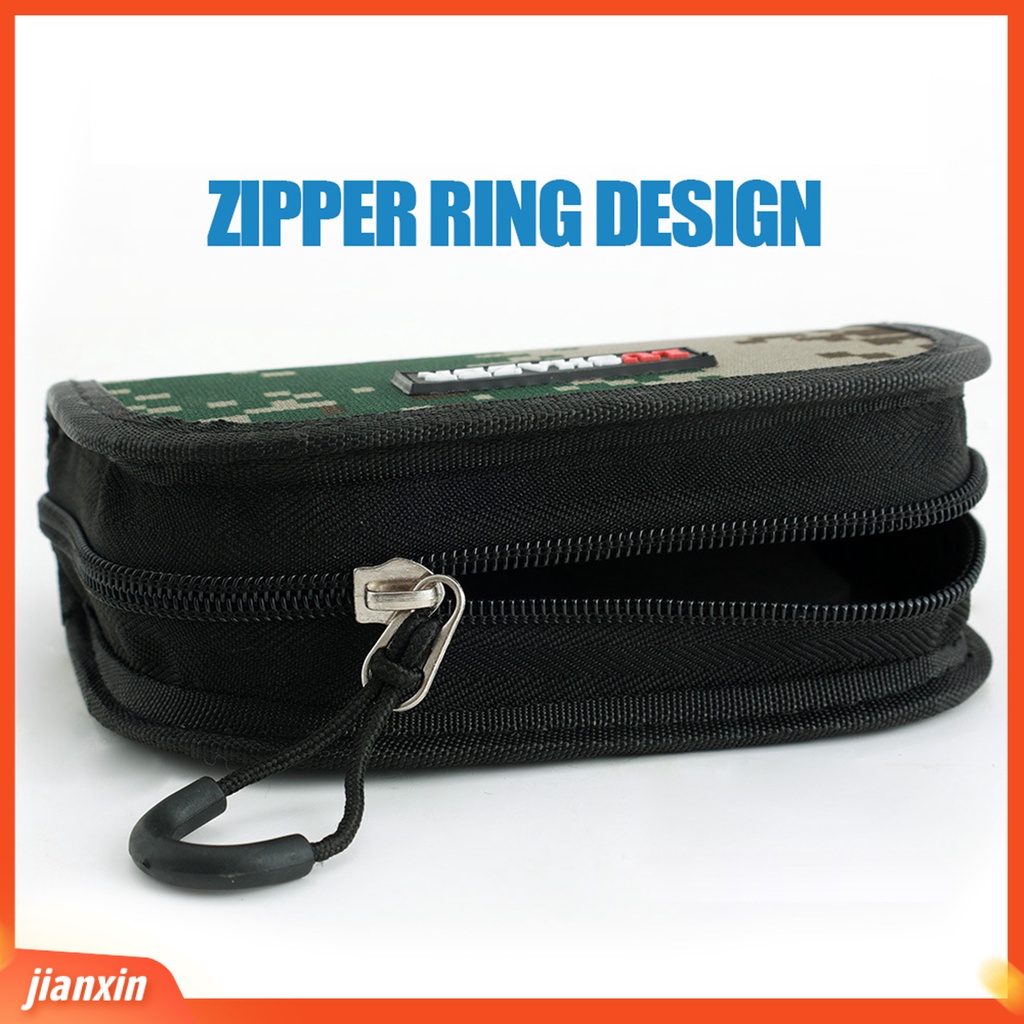 (In Stock) Membawa Kasus Anti Gores Pengerjaan Indah Aksesori Umpan Kait Lalat Tas Penyimpanan Untuk Outdoor