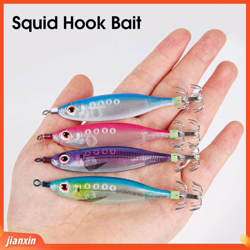 (In Stock) 85mm /5.5g ABS Umpan Palsu 3D Mata Hidup Desain Bercahaya Umpan Bionik Perlengkapan Memancing