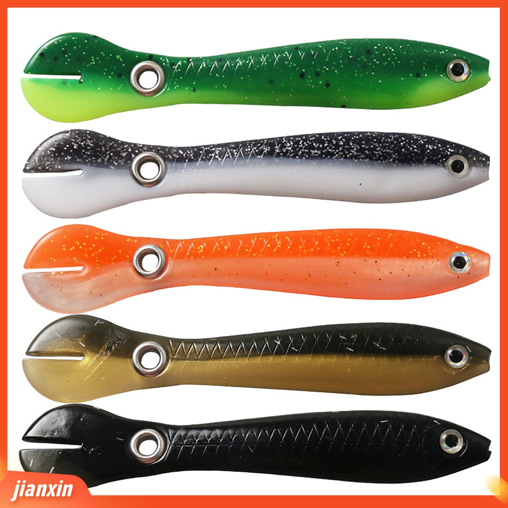 (In Stock) 10Pcs 10cm /6g Bentuk Pancing 3D Mata Ikan Umpan Palsu Lingkaran Logam Bionic Lembut Memancing Umpan Perlengkapan Memancing
