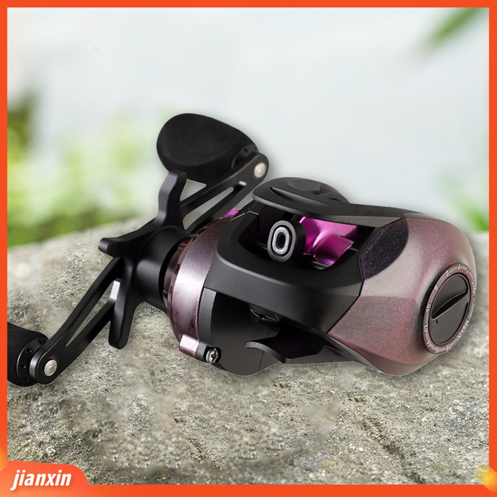 (In Stock) Baitcasting Reel ic Rem Rasio Kecepatan Tinggi Anti-bombing Fishing Alloy Pan-use Unloading Casting Reel Memancing Luar Ruangan