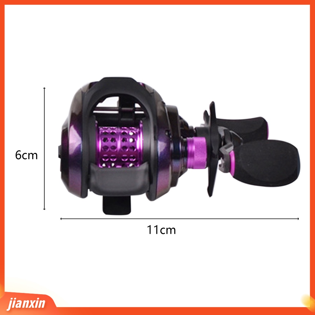 (In Stock) Gulungan Pancing Berputar Cepat ic Rem 12gears Umpan Casting Lure Explosion Proof Gulungan Panjang Untuk Di Luar Ruangan