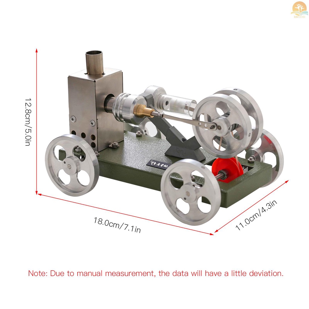In Stock Hot Air Stirling Mesin Motor DIY Model Mobil Kendaraan Kit Pendidikan Tak Rakitan Mainan Percobaan Sains Alat Peraga Hadiah Untuk Pelajar Guru Anak Dewasa