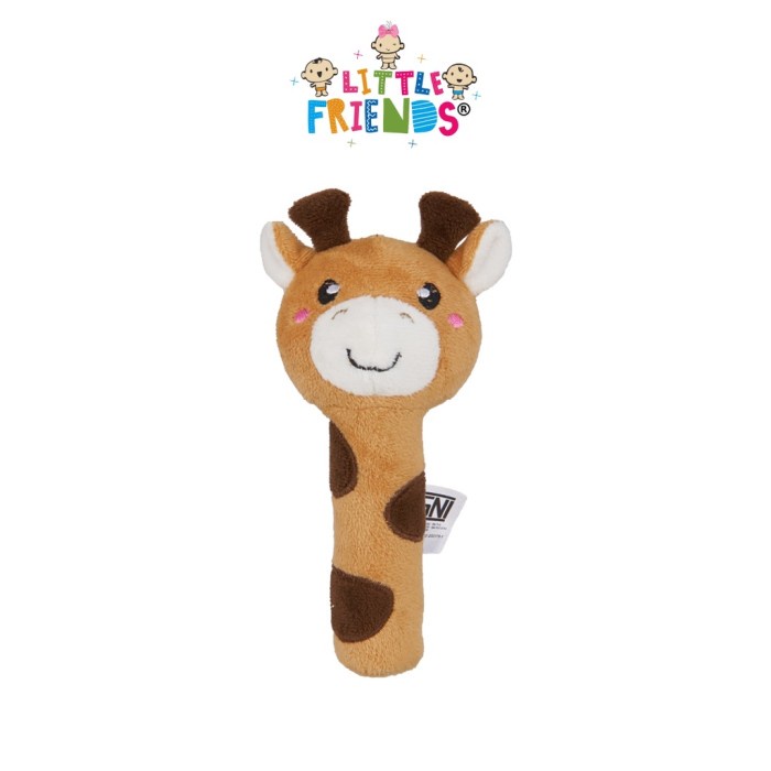 LITTLE FRIENDS Rattle Stick Kerincing Mainan Bayi Boneka Ratel Kericik Baby Toys