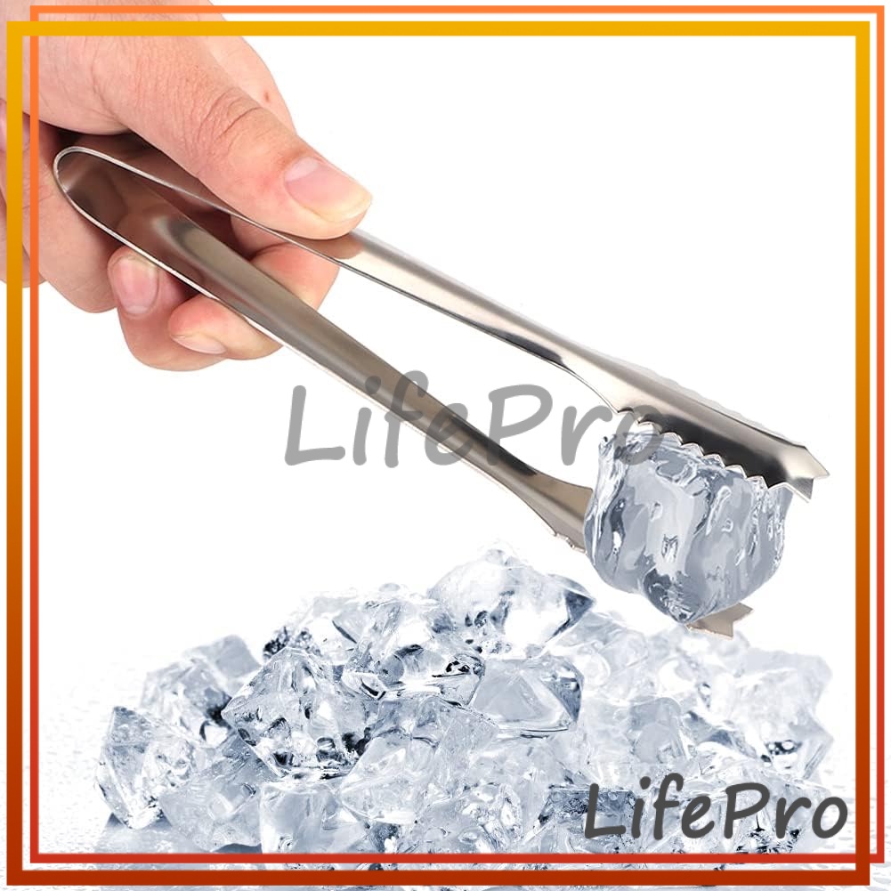 Penjepit Multifungsi Jepitan Mini Stainless Steel 15cm Jepitan Es Batu Stainless Penjepit Makanan Se