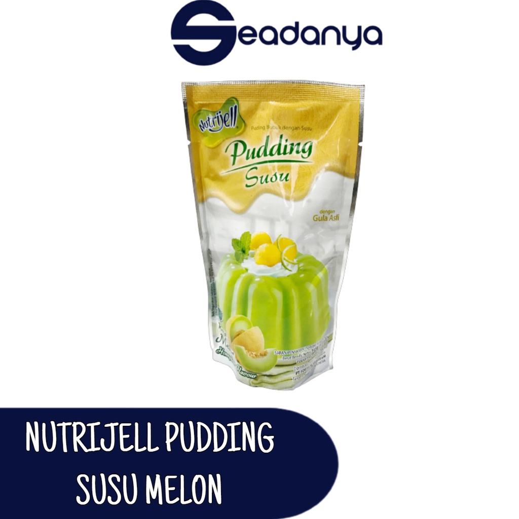 

Nutrijell Pudding Melon Pouch - bubuk jeli pudding - bahan pudding