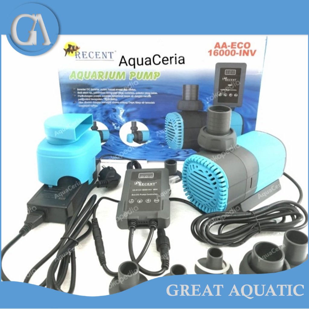 pompa celup air kolam kelas dewa RECENT AA ECO 16000