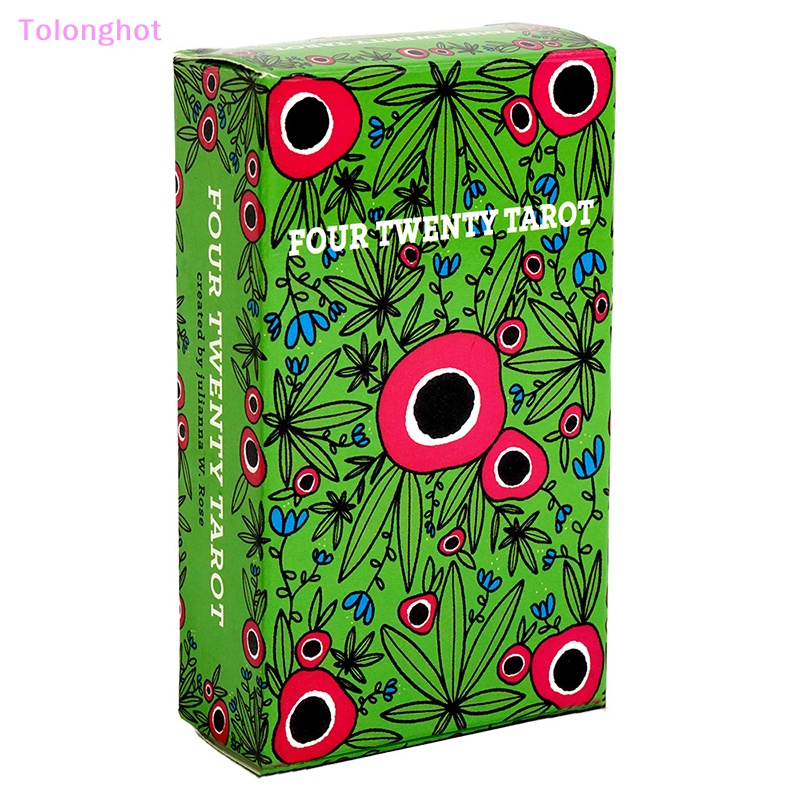 Tolonghot&gt; Empat Dua Puluh Tarot Ramalan Deck Pesta Keluarga Papan Permainan Kartu Pemula Fortune Telling Game well