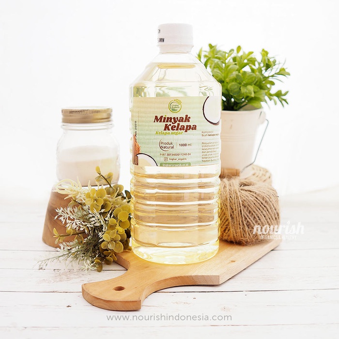 

✨Ready Stok✨ - Organic Coconut Oil 1L (Minyak Kelapa)- 1.2.23