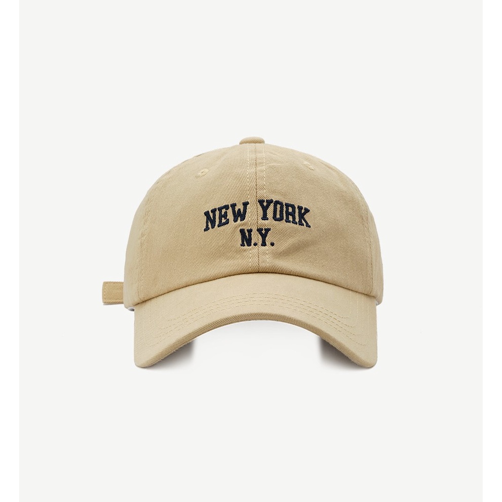 Topi Unisex Cap Hat Soft Material Bordir New York NY Baseball