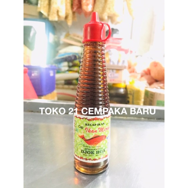 

Kecap Ikan Merah Djoe Hoa Botol Kecil 140 ml | Kecap Ikan Juha 140ml Murah Promo