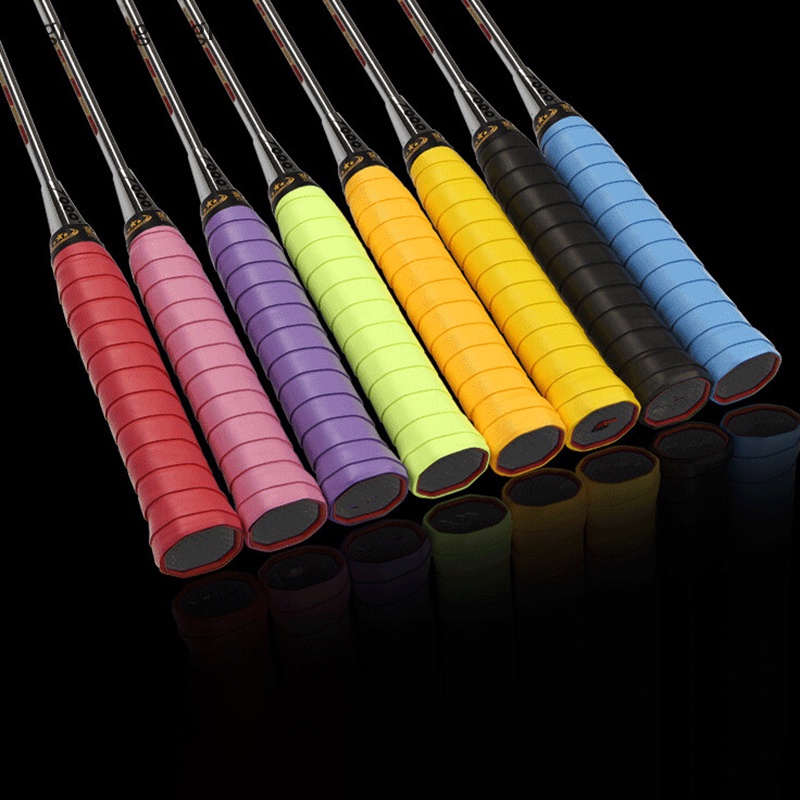 [glowingbrightly] (1Set =3pcs)Tennis Raket Overgrip Grip Tape Raket Badminton Grips Sweatband TFX