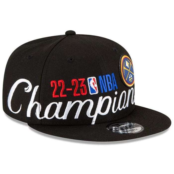 Denver Nuggets New Era NBA Finals Champions Locker Room Snapback