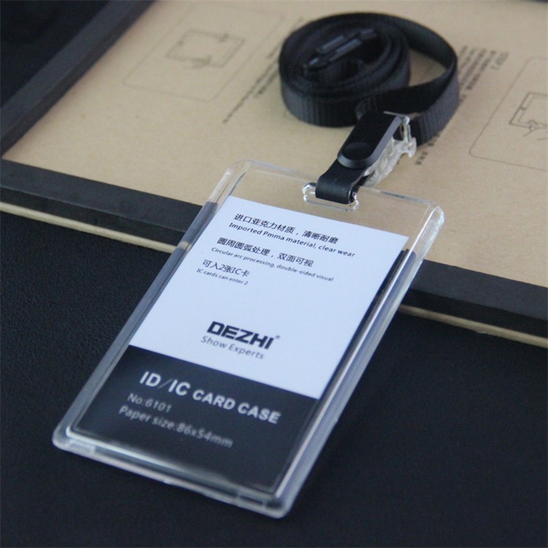 

DAMAI GROUP Acrylic Id Card Tempat Kartu Frame Casing Id Card Member Name Tag Acrylic / Name Card Casing Name Card TransparanTermurah