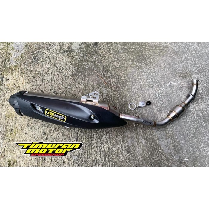 KNALPOT ROB1 AEROX 155 ORIGINAL