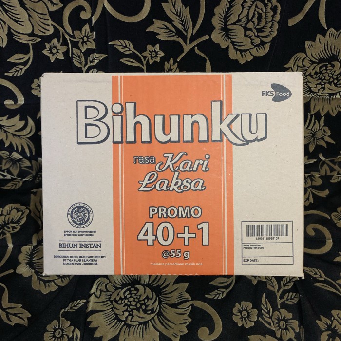 

BIHUNKU Rasa Kari aksa | 1 Dus Isi 40 Pcs | Bihun Instan