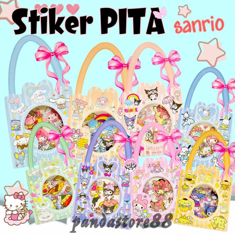 

Sticker Sanrio Tas Pita Mini PVC Waterproof