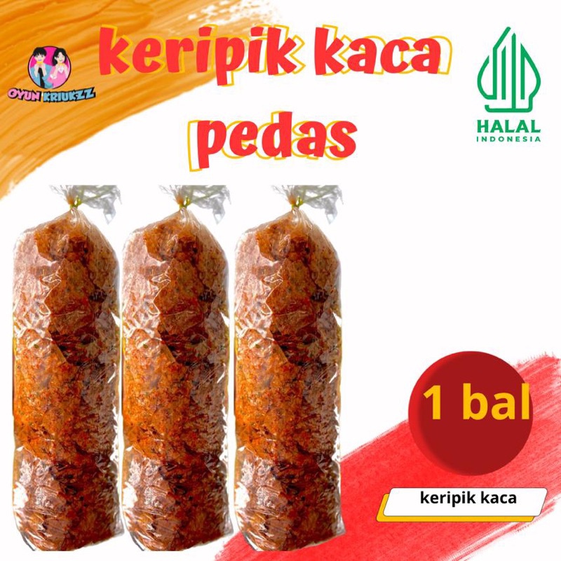 

KIRCA KERIPIK KACA PEDAS DAUN JERUK 1 BAL | KIRCA PEDAS CIKUR JERUK