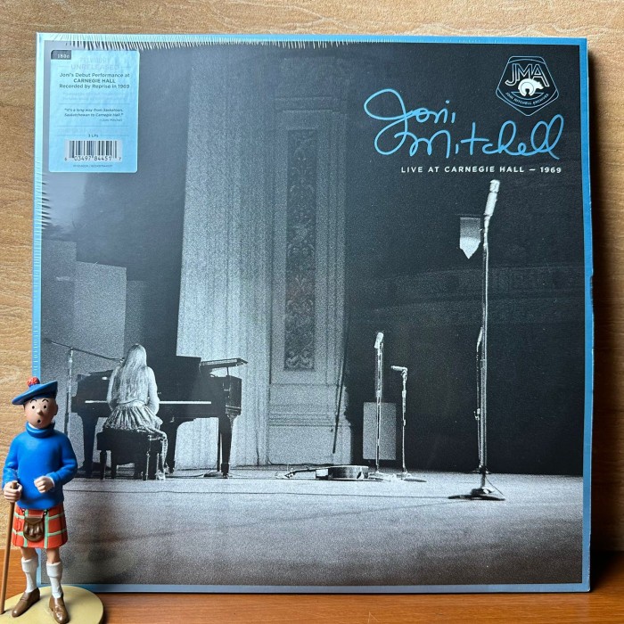 VINYL JONI MITCHELL - LIVE AT CARNEGIE HALL 1969 (3LP,BLCK)