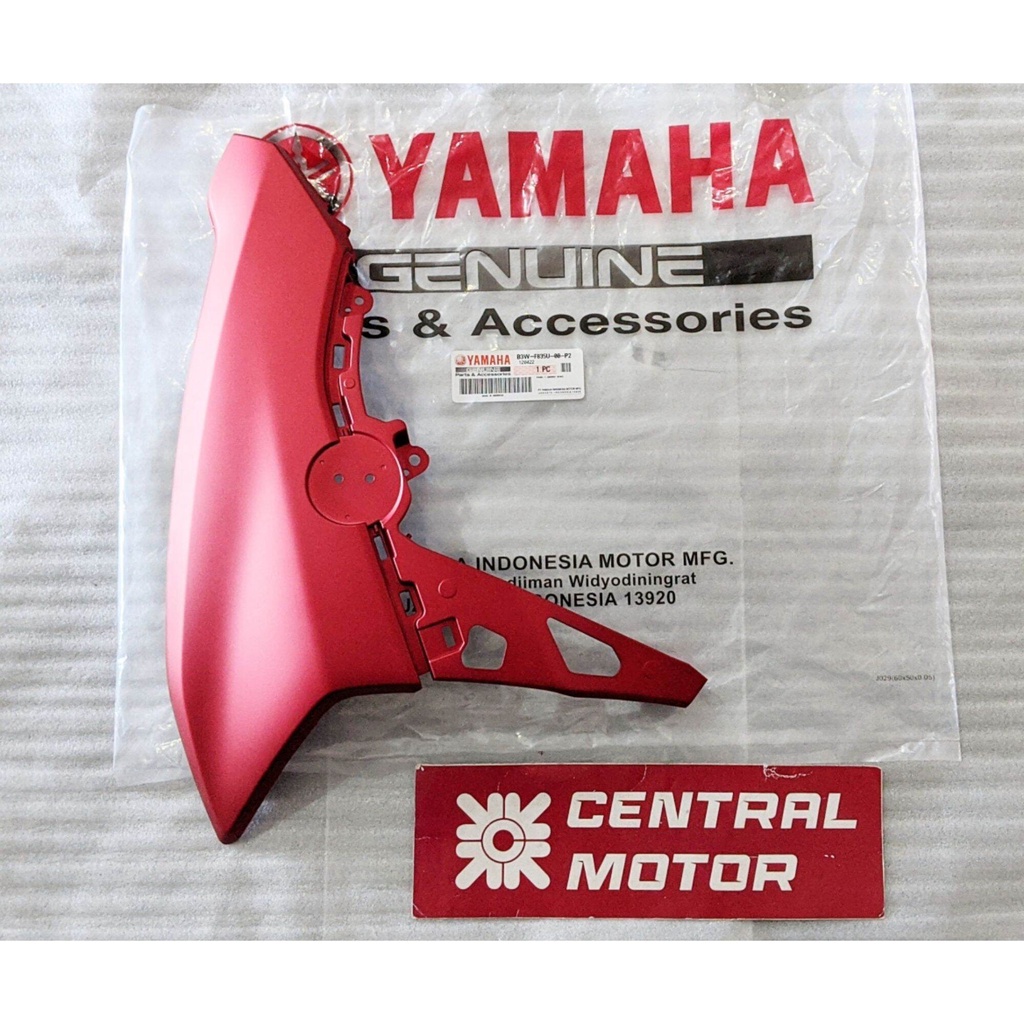 Cover Kafer Panel Samping Sayap Depan Mio Gear Merah Doff Matte Original Yamaha Genuine Parts B3W-F8