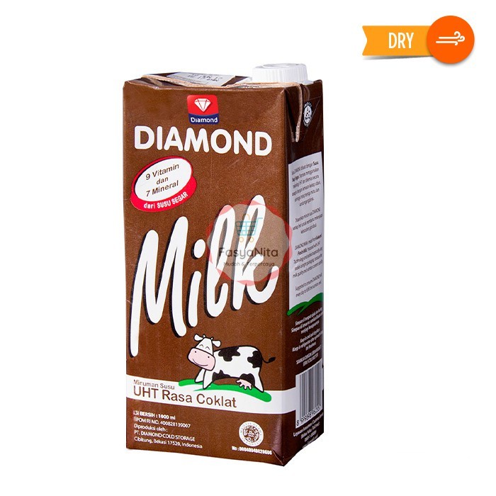 

Diamond Milk Uht Chocolate 1liter