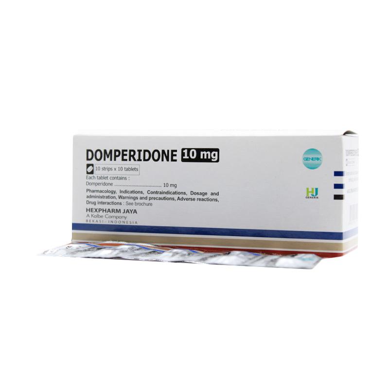 DOMPERIDONE 10MG STRIP 10 TABLET