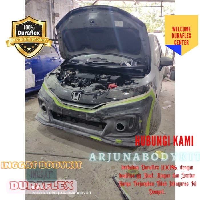 bodykit honda jazz gk5 bodykit jazz 2014 2015 2017 2018 GRADE-A