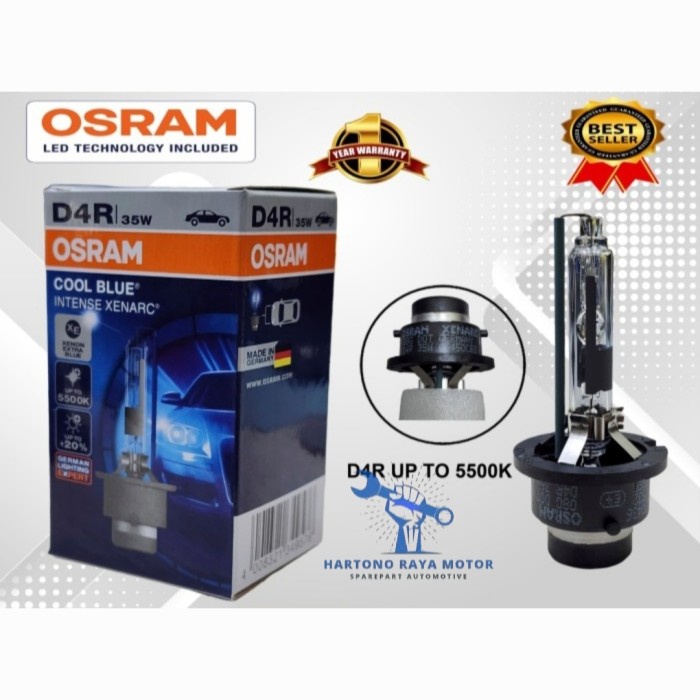 Bohlamp D4R HID Osram CoolBlue 5500K Altis Vios Accord Lampu Utama