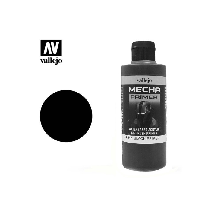 

[LD-0531] Cat Akrilik Vallejo Mecha Color Primer - Black 200ml