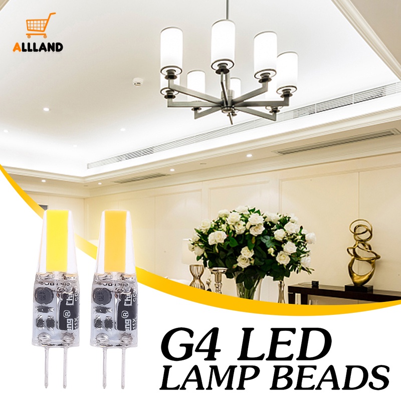 White/warm Light Ultra Bright G4 LED Silicone Lamp Bead/Bola Lampu Hemat Energi Dapat Diganti Portabel/Bohlam Lampu Gantung Serbaguna Rumah