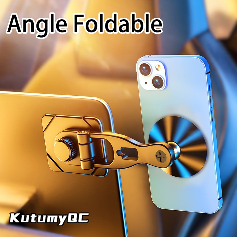 Dudukan Holder Handphone Magnetik Untuk Mobil360° Rotasi Adjustable Cocok Untuk Semua Smartphone