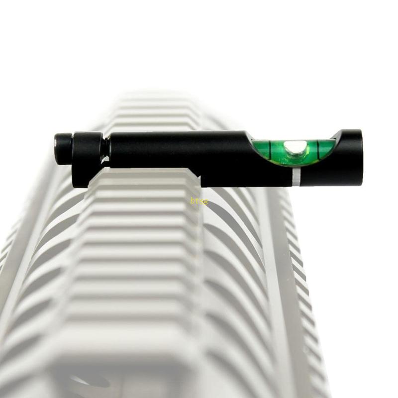 Btsg Aksesoris Tactical Tahan Lama Berburu Scope Mount Horizontal Bubble Level Level Untuk 20mm Picatinny-Weaver Rail